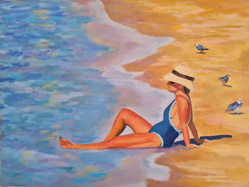Shanti — Oil on canvas