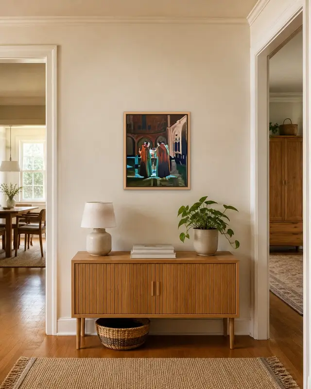 Silence displayed in a room setting 3