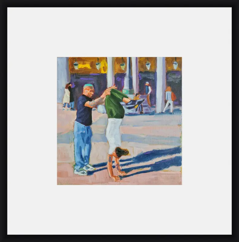 Stand by me shown in frame 1