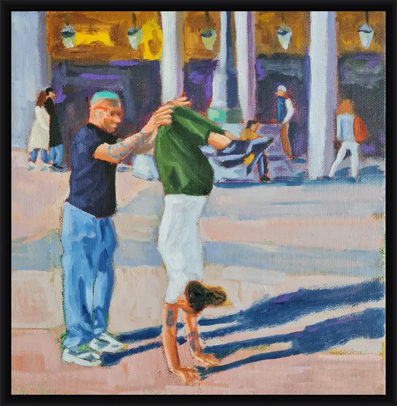 Stand by me shown in frame 2