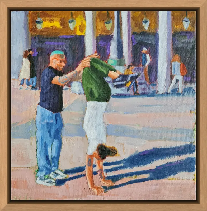 Stand by me shown in frame 3