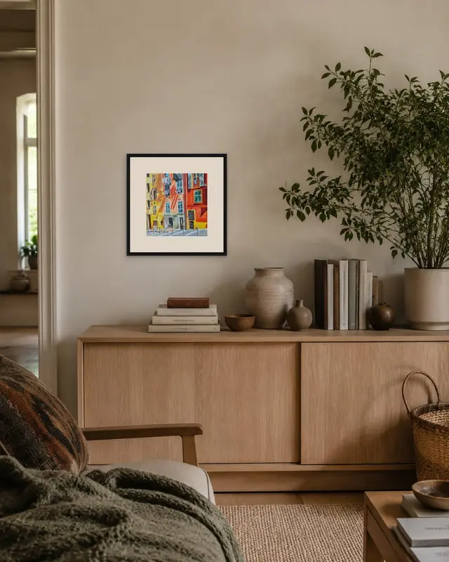Sunny Day displayed in a room setting 1