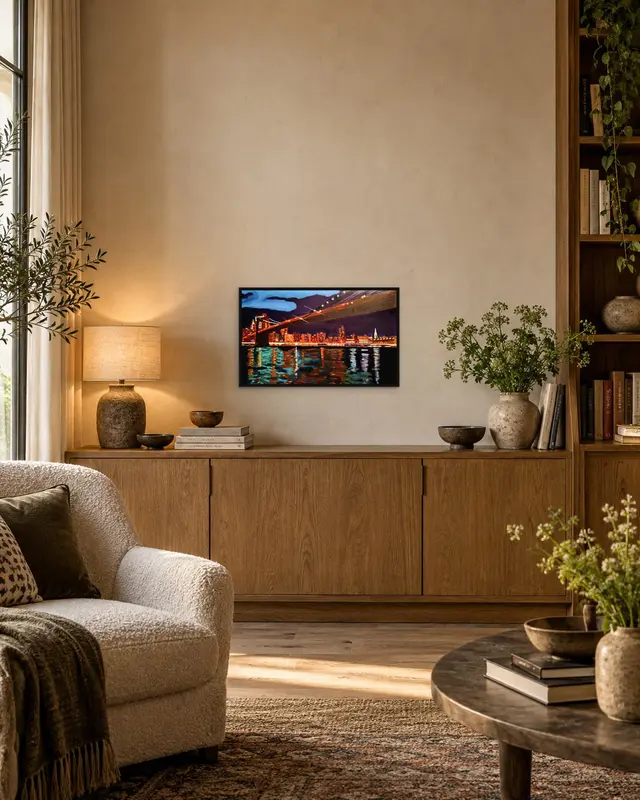 The Bridge displayed in a room setting 1