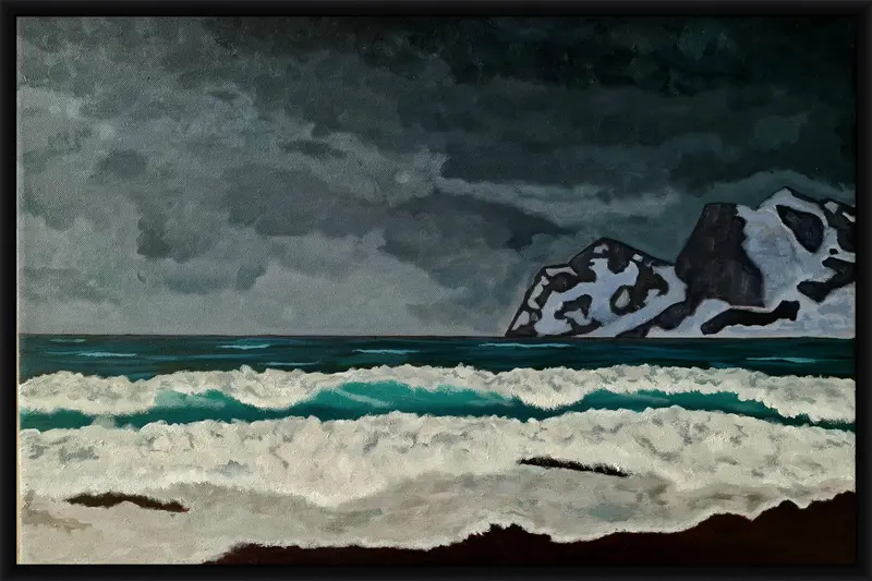 The drakest dark shown in frame 1