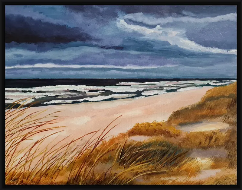 The winter is comming shown in frame 2