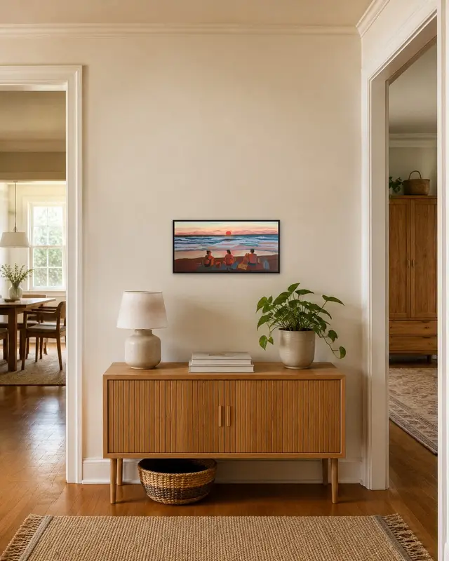 Trio displayed in a room setting 1