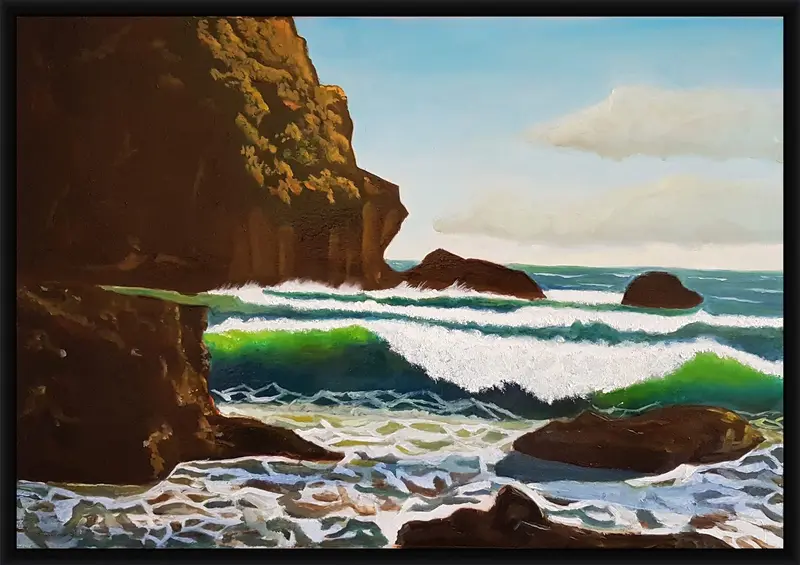 Waves shown in frame 2