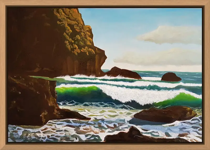 Waves shown in frame 3