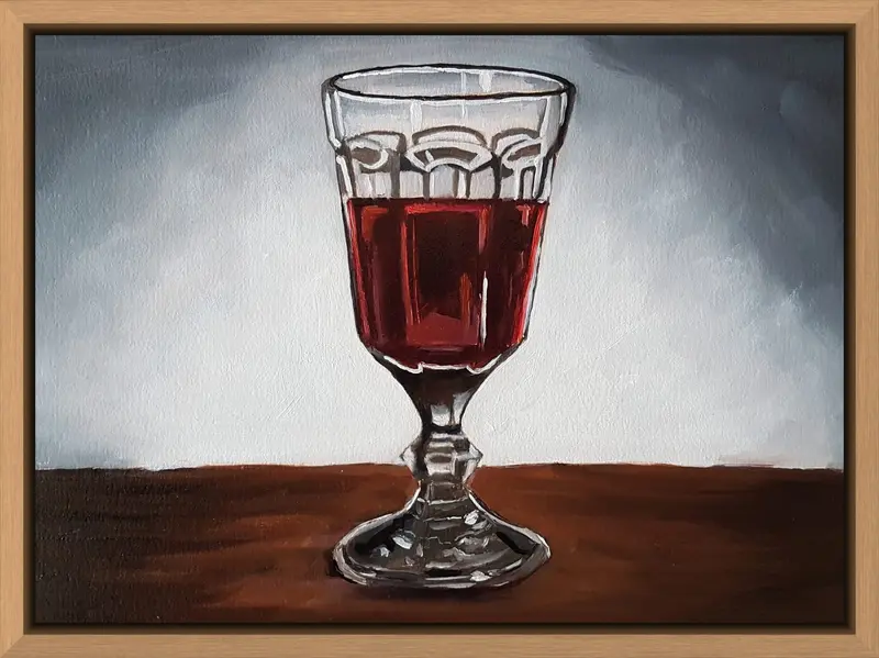 Wine shown in frame 3