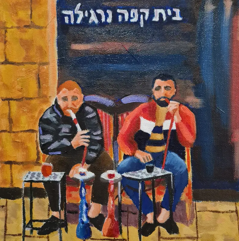 Wondering — Oil on canvas