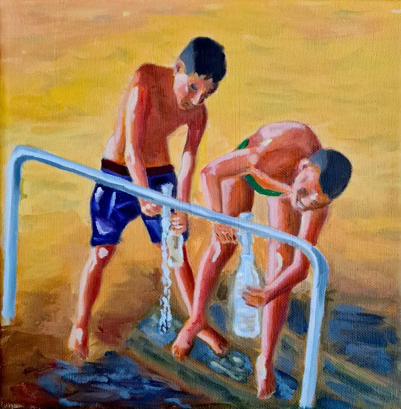 Youth — Oil on canvas