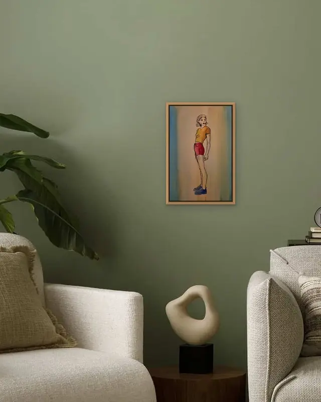Naivety I displayed in a room setting 1